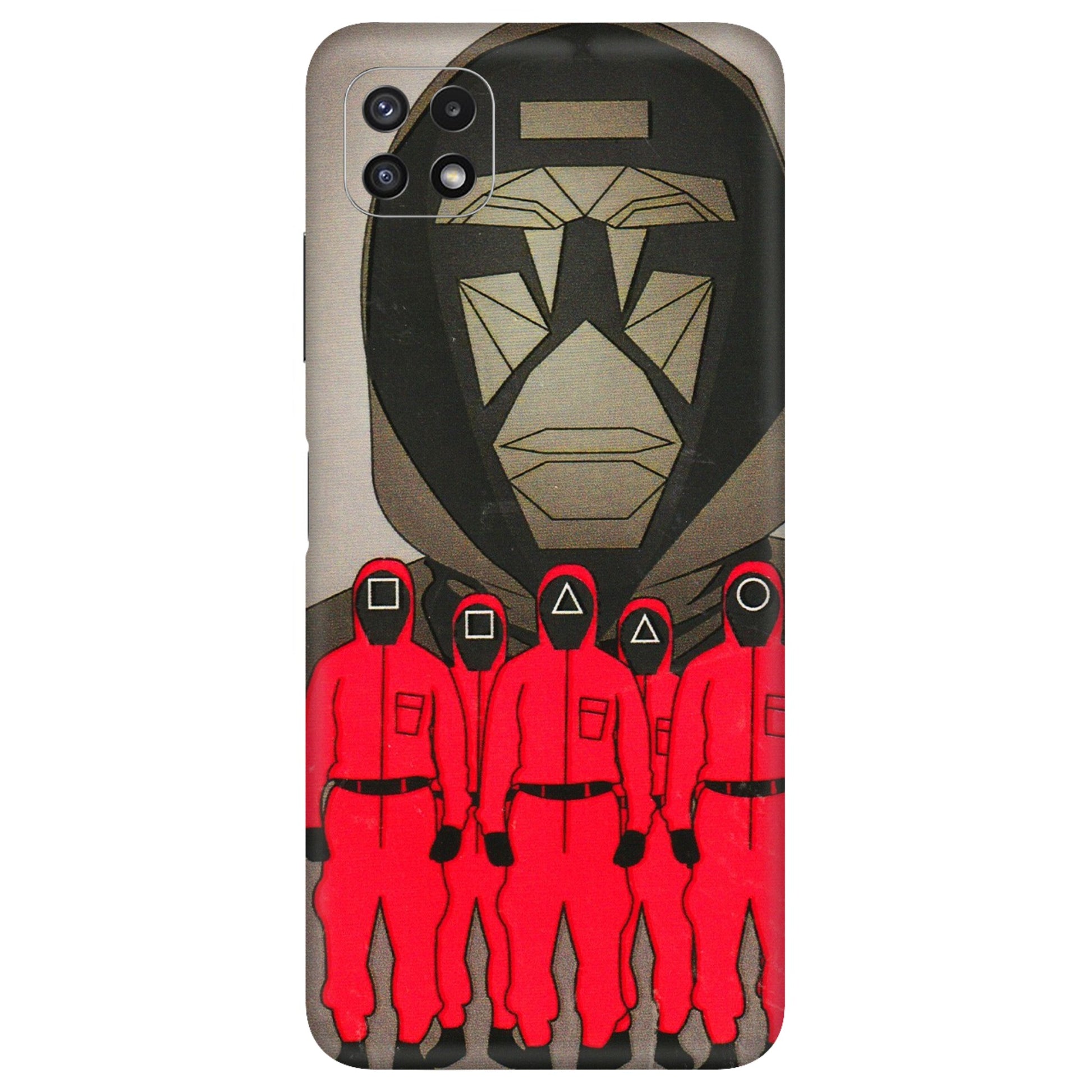 Samsung A/S Series Phone Skins (All Models) - Squid Game Hero - 3D Embossed Finish (L-245) Samsung Galaxy A22 (5G)