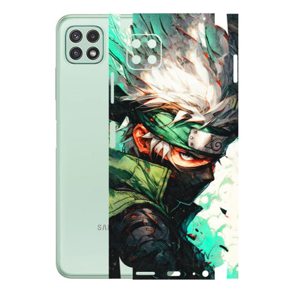 Samsung A/S Series Phone Skins (All Models) - Kakashi Side Profile - 3D Embossed Finish (L-249) Samsung Galaxy A22 (5G)