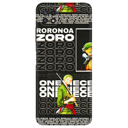 Samsung A/S Series Phone Skins (All Models) - One Piece Zoro - 3D Embossed Finish (L-250) Samsung Galaxy A22 (5G)