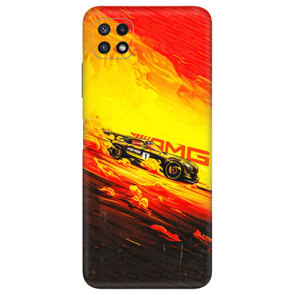 Samsung A/S Series Phone Skins (All Models) - AMG Car Speed Cover - 3D Embossed Finish (L-256) Samsung Galaxy A22 (5G)