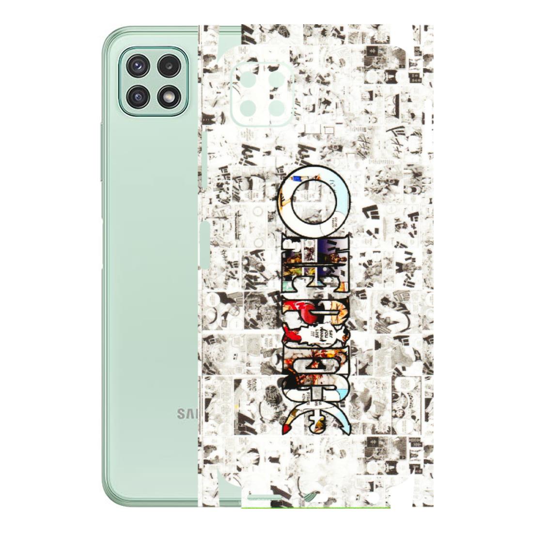Samsung A/S Series Phone Skins (All Models) - One Piece Manga - 3D Embossed Finish (L-26) Samsung Galaxy A22 (5G)