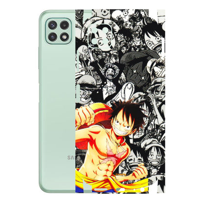 Samsung A/S Series Phone Skins (All Models) - Anime Comics Games Doodles - 3D Embossed Finish (L-27) Samsung Galaxy A22 (5G)