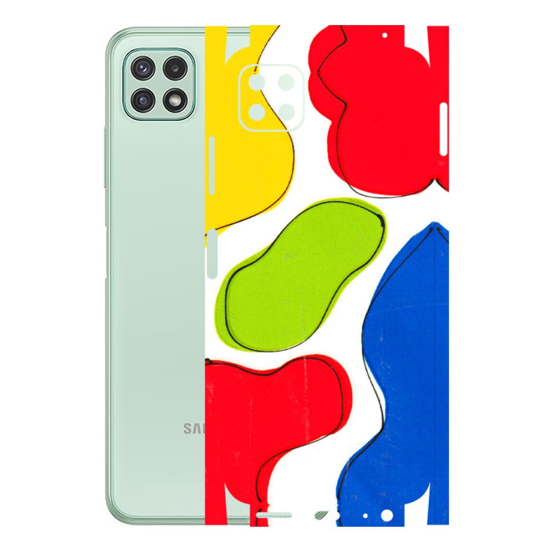 Samsung A/S Series Phone Skins (All Models) - RGB Colour Paint - 3D Embossed Finish (L-284) Samsung Galaxy A22 (5G)