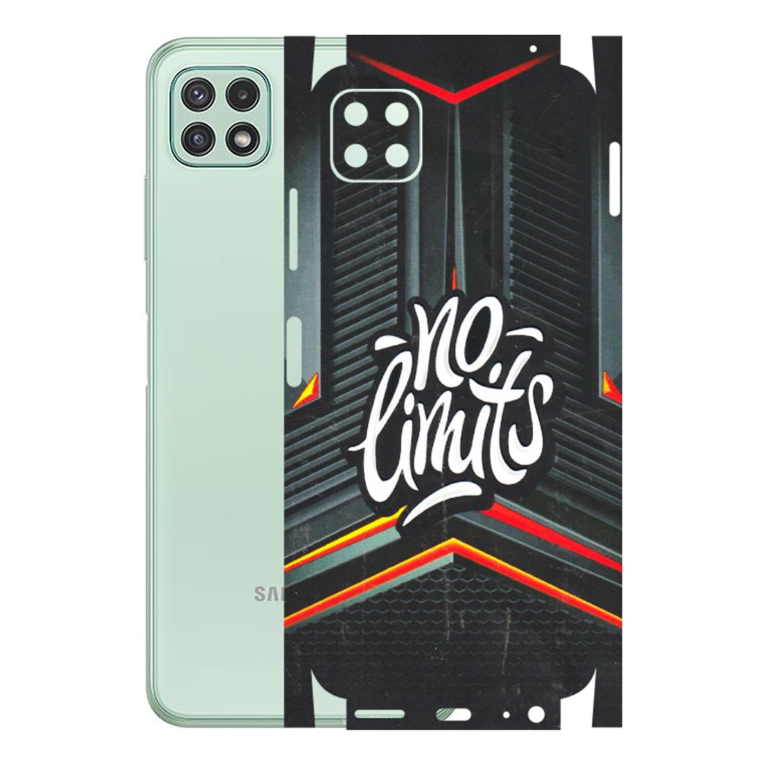 Samsung A/S Series Phone Skins (All Models) - No Limits - 3D Embossed Finish (L-286) Samsung Galaxy A22 (5G)
