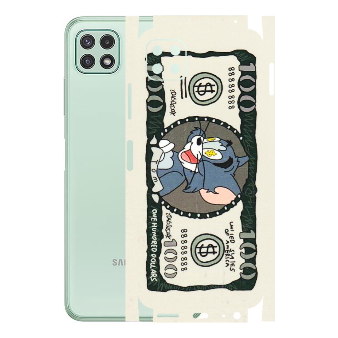 Samsung A/S Series Phone Skins (All Models) - Tom Hundred Dollar - 3D Embossed Finish (L-324) Samsung Galaxy A22 (5G)