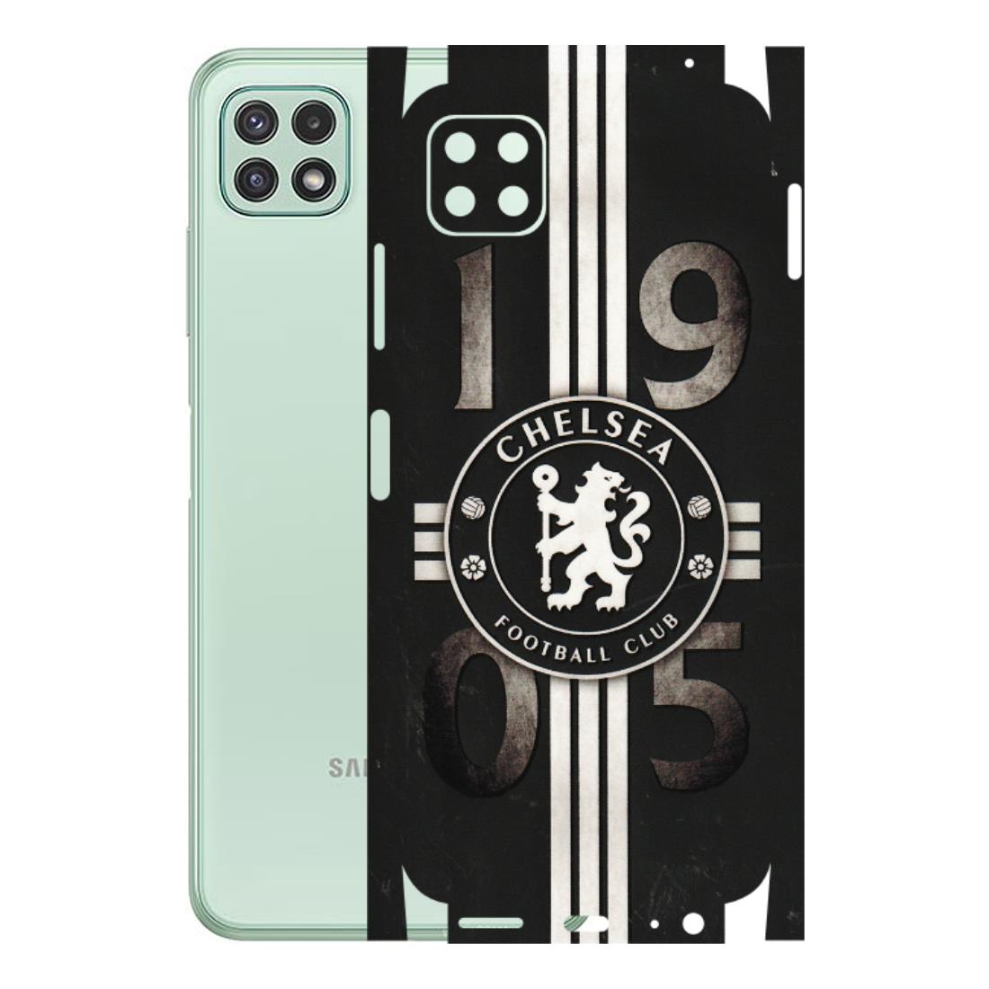 Samsung A/S Series Phone Skins (All Models) - Chelsea Fan Club - 3D Embossed Finish (L-36) Samsung Galaxy A22 (5G)