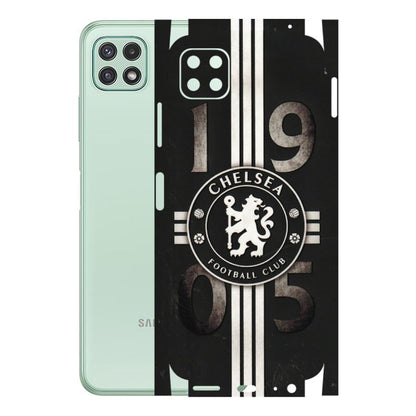 Samsung A/S Series Phone Skins (All Models) - Chelsea Fan Club - 3D Embossed Finish (L-36) Samsung Galaxy A22 (5G)