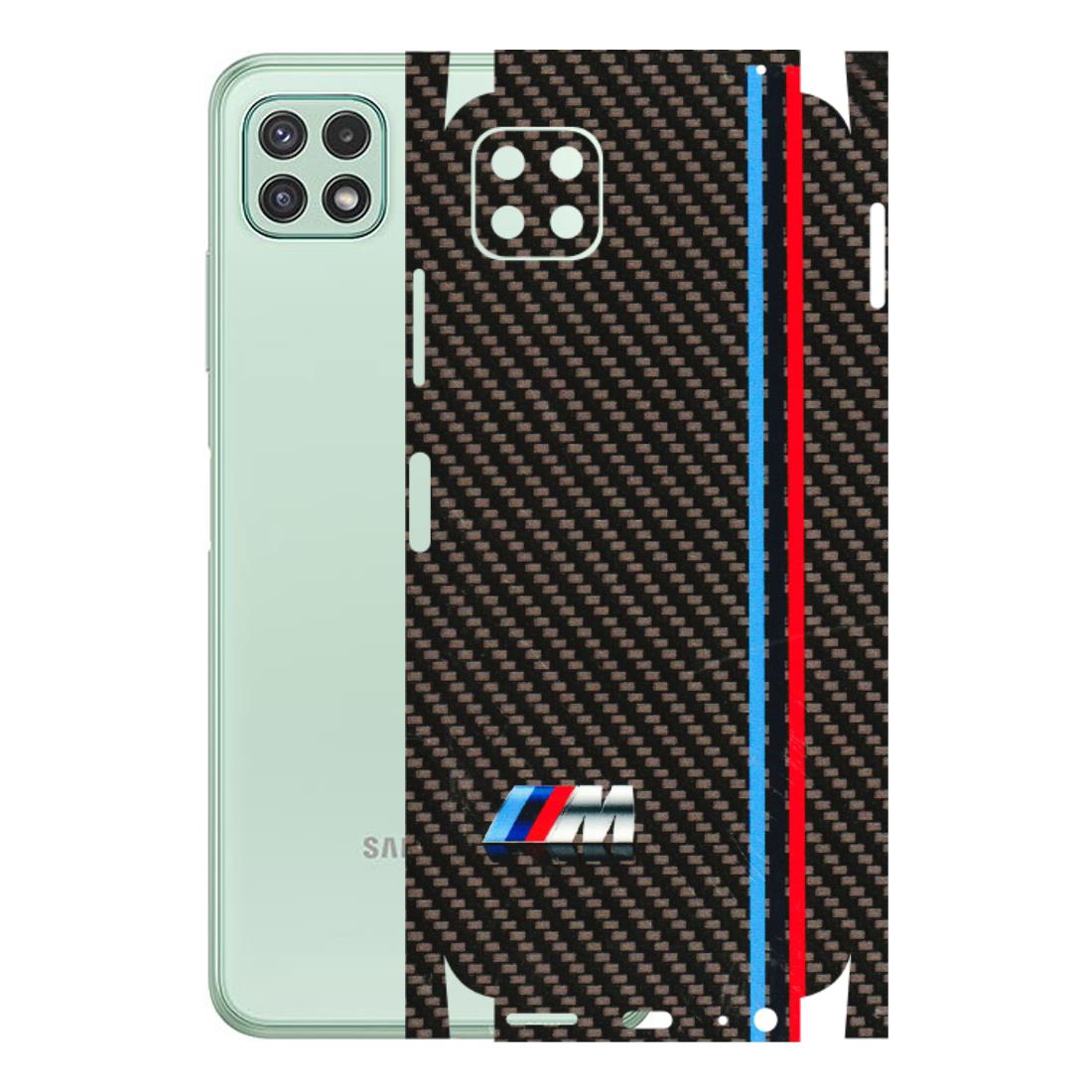Samsung A/S Series Phone Skins (All Models) - BM Carbon Fiber Feels - 3D Embossed Finish (L-38) Samsung Galaxy A22 (5G)