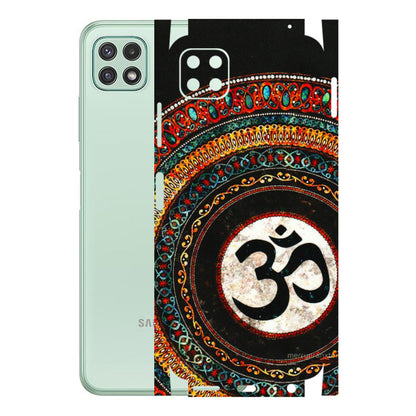 Samsung A/S Series Phone Skins (All Models) - Aum Chant Abstract - 3D Embossed Finish (L-42) Samsung Galaxy A22 (5G)