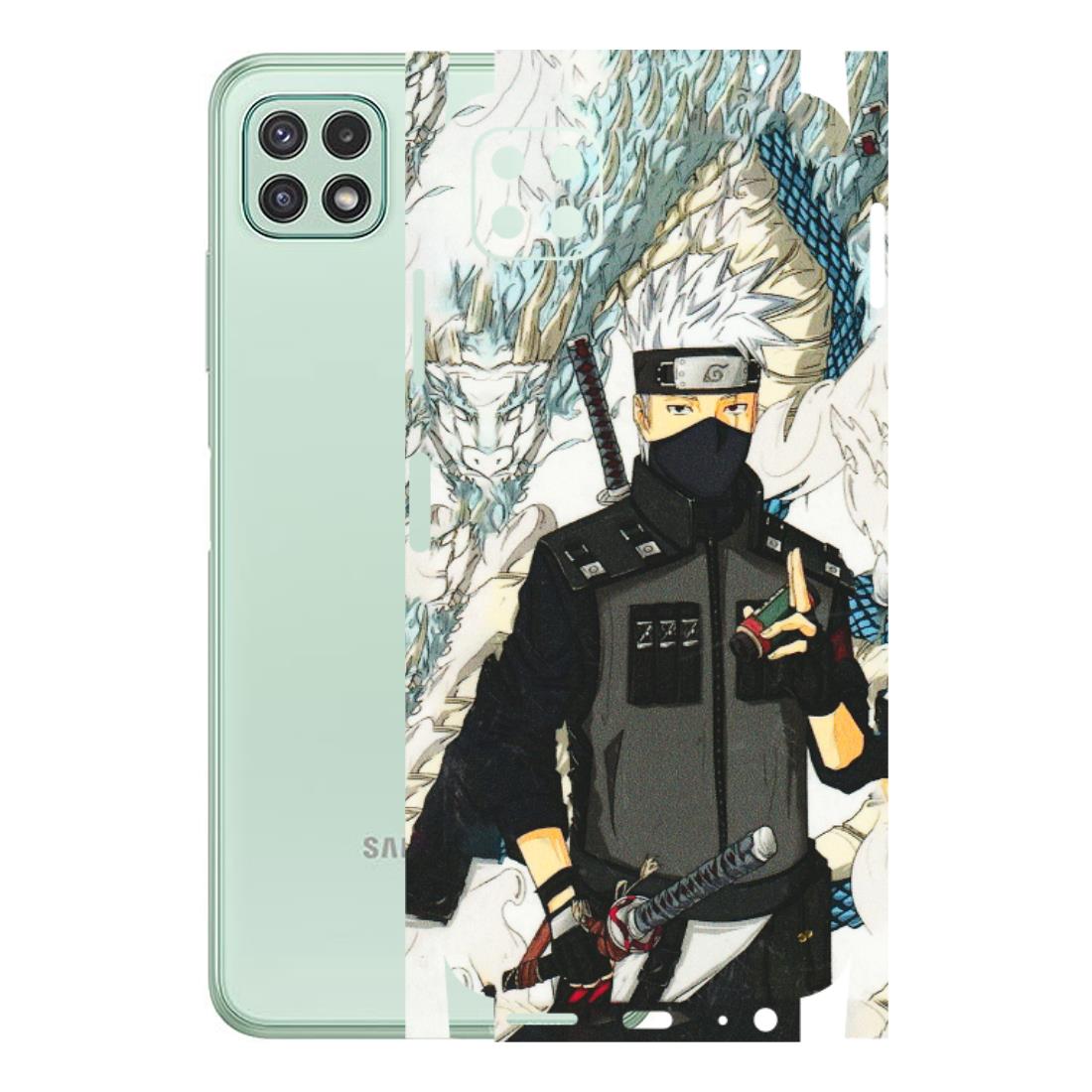 Samsung A/S Series Phone Skins (All Models) - Kakashi Hatake Naruto Anime - 3D Embossed Finish (L-46) Samsung Galaxy A22 (5G)