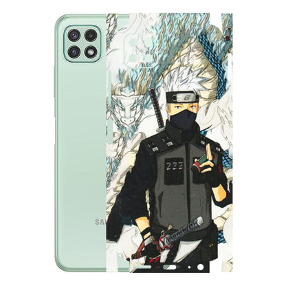 Samsung A/S Series Phone Skins (All Models) - Kakashi Hatake Naruto Anime - 3D Embossed Finish (L-46) Samsung Galaxy A22 (5G)