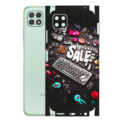 Samsung A/S Series Phone Skins (All Models) - Gadgets Sale - 3D Embossed Finish (L-50) Samsung Galaxy A22 (5G)