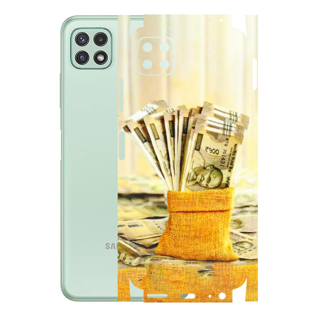 Samsung A/S Series Phone Skins (All Models) - Show Me The Money - 3D Embossed Finish (L-52) Samsung Galaxy A22 (5G)