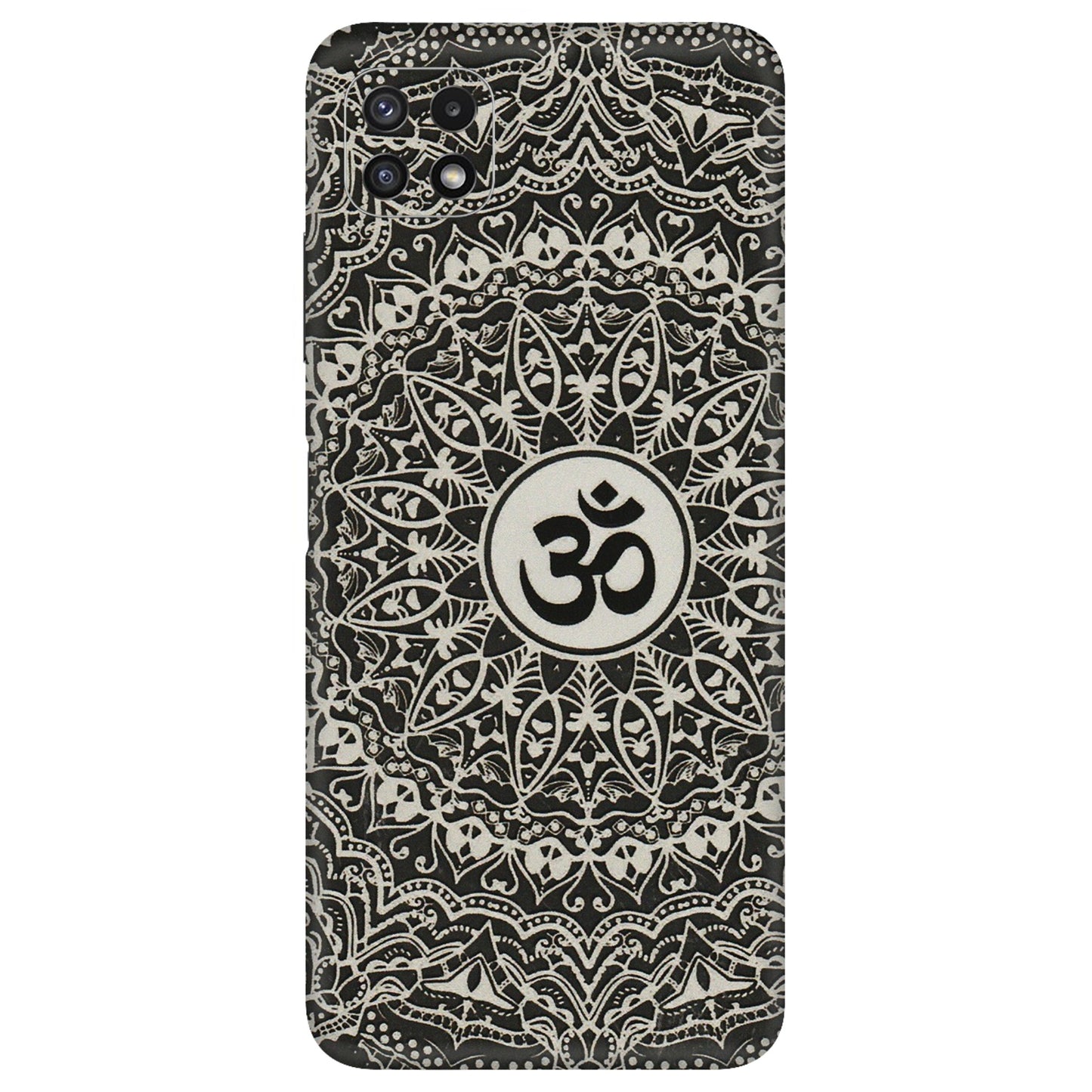Samsung A/S Series Phone Skins (All Models) - Aum Elegant Mandala - 3D Embossed Finish (L-62) Samsung Galaxy A22 (5G)