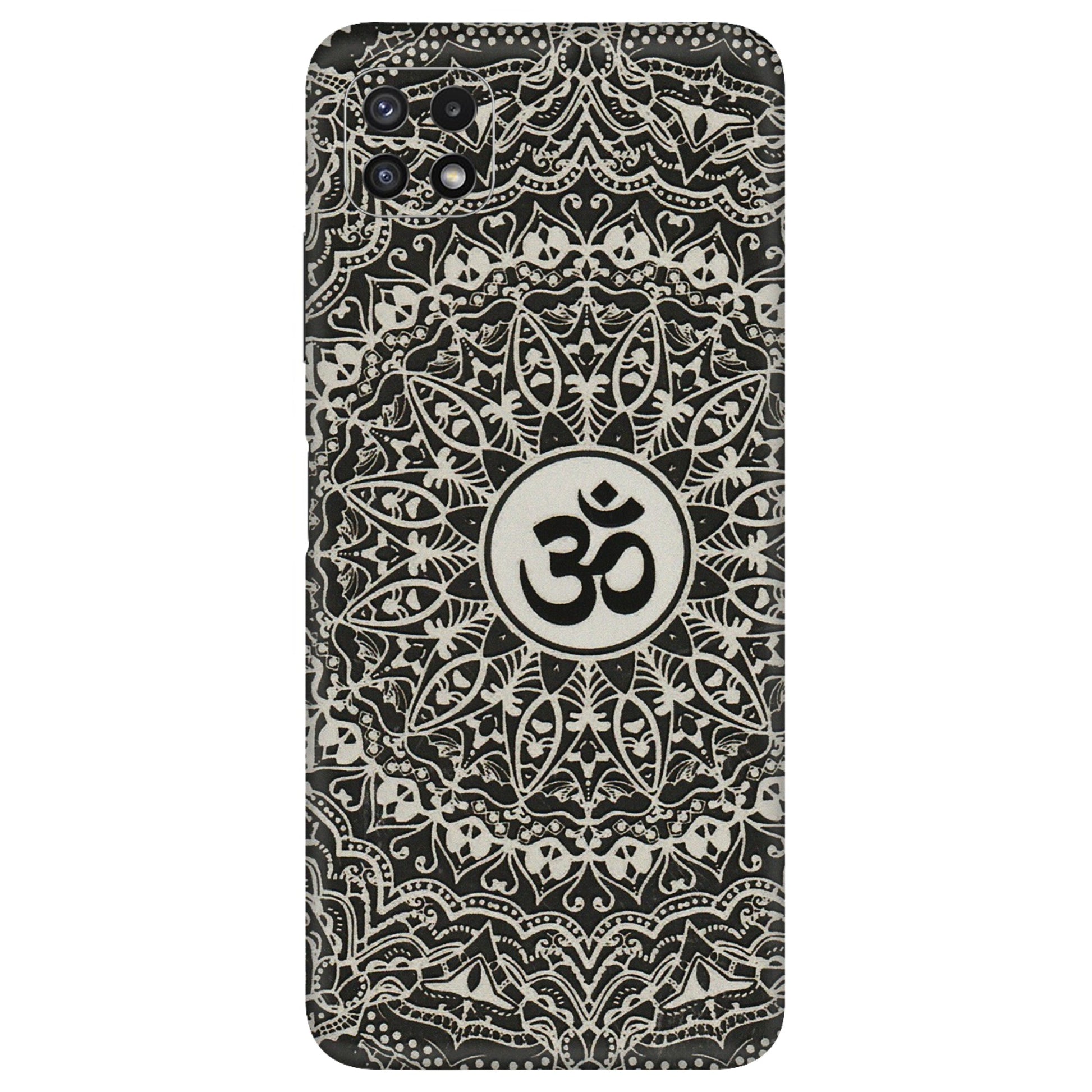 Samsung A/S Series Phone Skins (All Models) - Aum Elegant Mandala - 3D Embossed Finish (L-62) Samsung Galaxy A22 (5G)