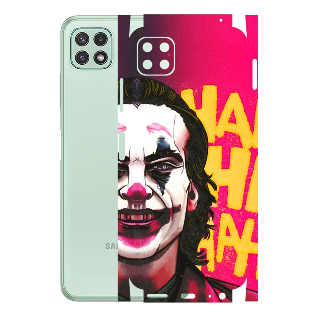 Samsung A/S Series Phone Skins (All Models) - Joker Evil Laugh - 3D Embossed Finish (L-97) Samsung Galaxy A22 (5G)