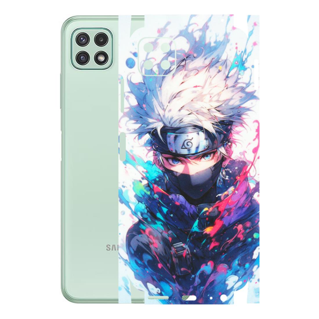 Samsung A/S Series Phone Skins (All Models) - Naruto Face Mask - Matte Finish (M-03) Samsung Galaxy A22 (5G)