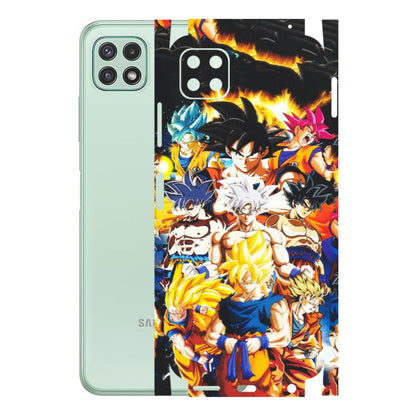 Samsung A/S Series Phone Skins (All Models) - Ultimate Dragon Ball Z - Matte Finish (M-100) Samsung Galaxy A22 (5G)