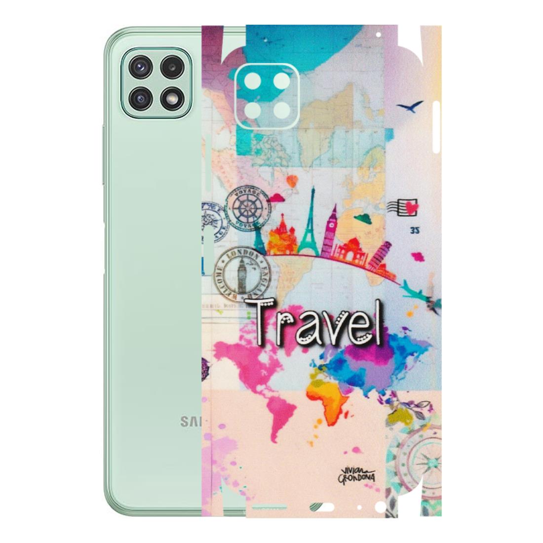 Samsung A/S Series Phone Skins (All Models) - Travel The Wonders - Matte Finish (M-108) Samsung Galaxy A22 (5G)