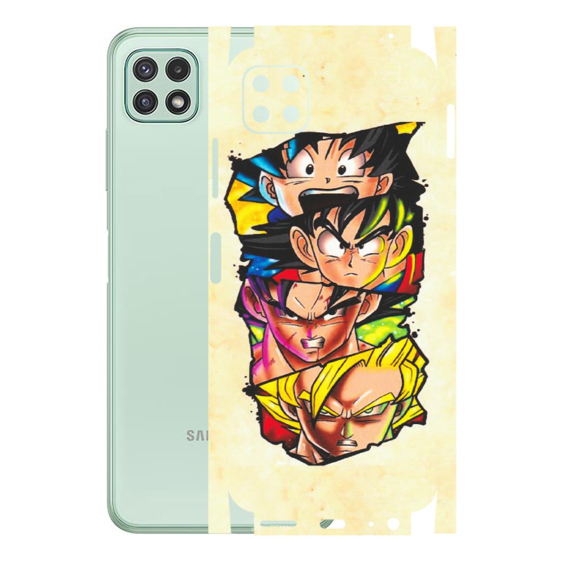 Samsung A/S Series Phone Skins (All Models) - Angry Multi Anime - Matte Finish (M-113) Samsung Galaxy A22 (5G)