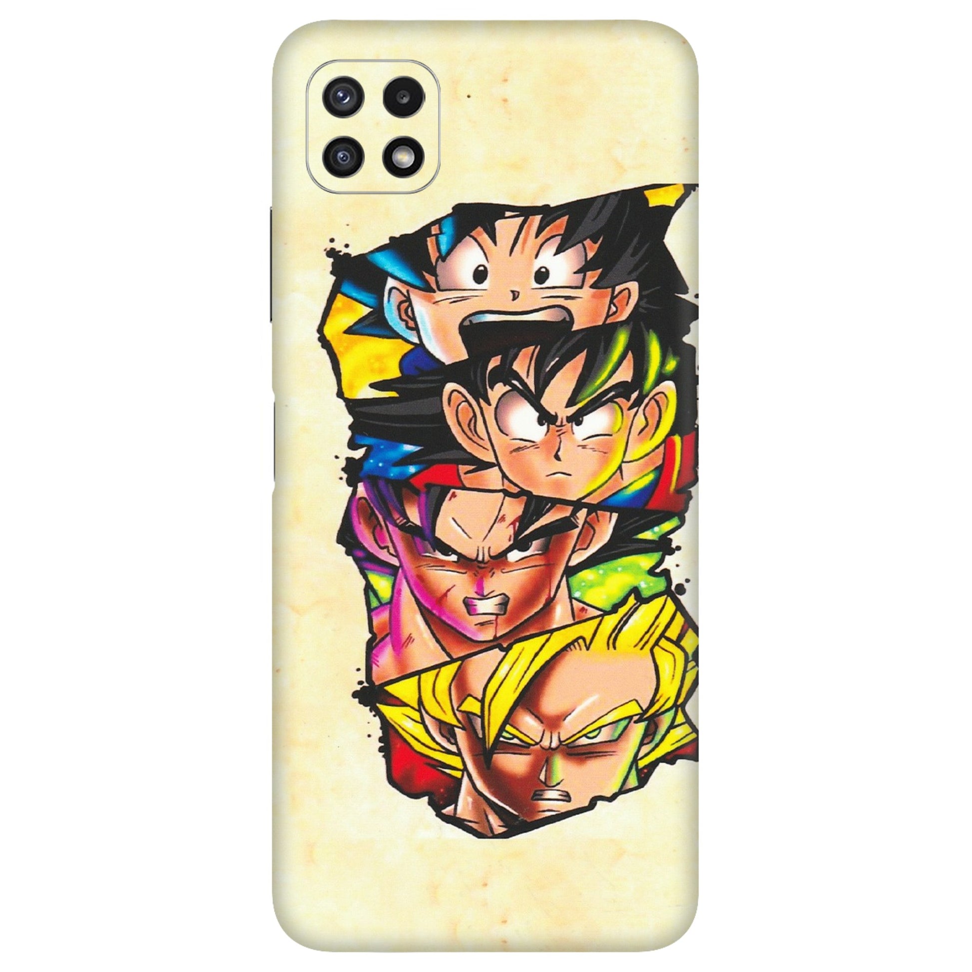 Samsung A/S Series Phone Skins (All Models) - Angry Multi Anime - Matte Finish (M-113) Samsung Galaxy A22 (5G)