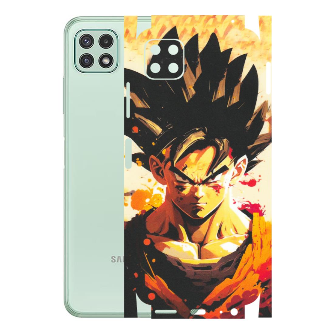 Samsung A/S Series Phone Skins (All Models) - Angry Goku - Matte Finish (M-12) Samsung Galaxy A22 (5G)