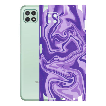Samsung A/S Series Phone Skins (All Models) - Hazy Purple Nights - Matte Finish (M-14) Samsung Galaxy A22 (5G)