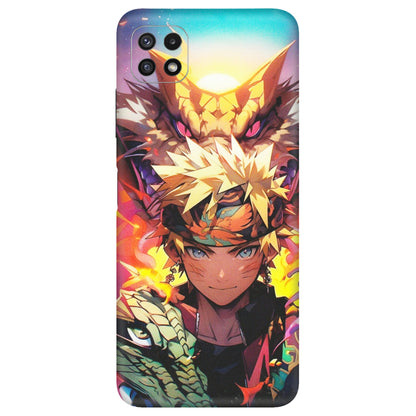 Samsung A/S Series Phone Skins (All Models) - Angry Naruto Anime - Matte Finish (M-148) Samsung Galaxy A22 (5G)