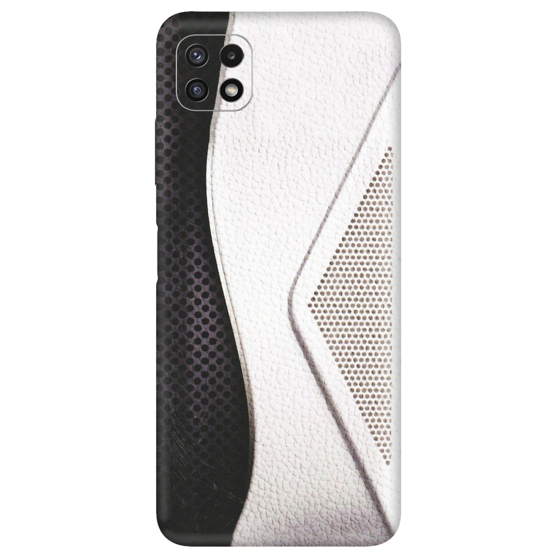 Samsung A/S Series Phone Skins (All Models) - Black And White Iconic Convoy - Matte Finish (M-149) Samsung Galaxy A22 (5G)