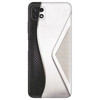 Samsung A/S Series Phone Skins (All Models) - Black And White Iconic Convoy - Matte Finish (M-149) Samsung Galaxy A22 (5G)