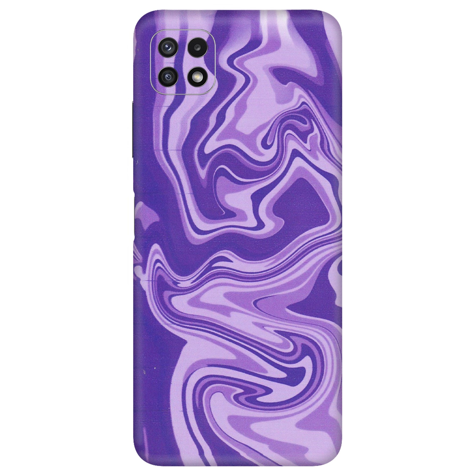 Samsung A/S Series Phone Skins (All Models) - Hazy Purple Nights - Matte Finish (M-14) Samsung Galaxy A22 (5G)