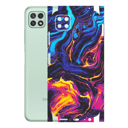 Samsung A/S Series Phone Skins (All Models) - Abstract Paint Classy - Matte Finish (M-15) Samsung Galaxy A22 (5G)
