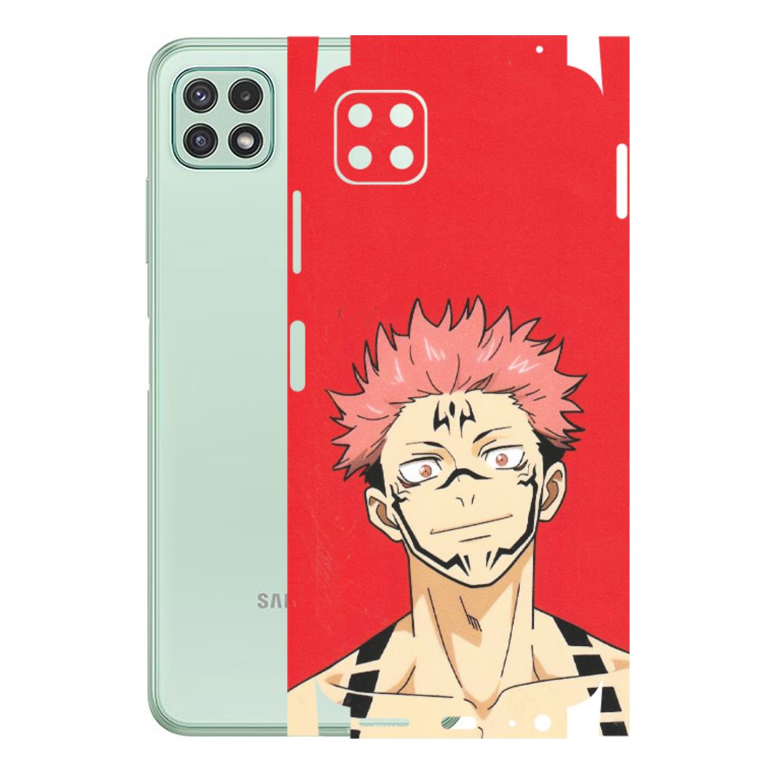 Samsung A/S Series Phone Skins (All Models) - Ryomen Sukuna Fun Anime - Matte Finish (M-153) Samsung Galaxy A22 (5G)