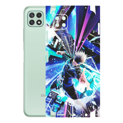 Samsung A/S Series Phone Skins (All Models) - Manga Action Jujustu Kaisen Anime - Matte Finish (M-155) Samsung Galaxy A22 (5G)