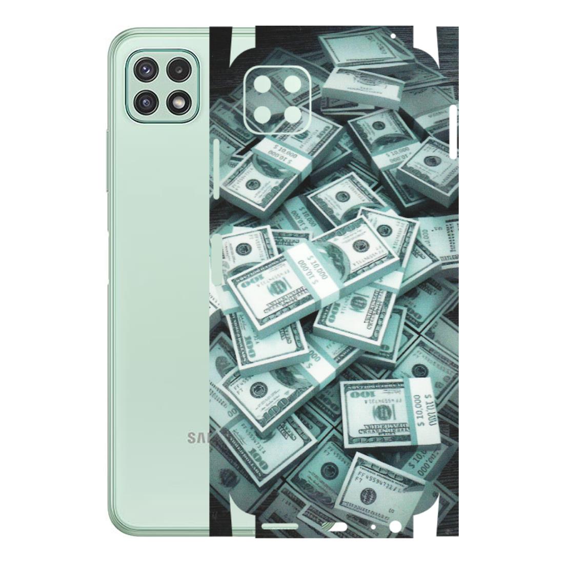 Samsung A/S Series Phone Skins (All Models) - Hundred Dollar Bill - Matte Finish (M-162) Samsung Galaxy A22 (5G)