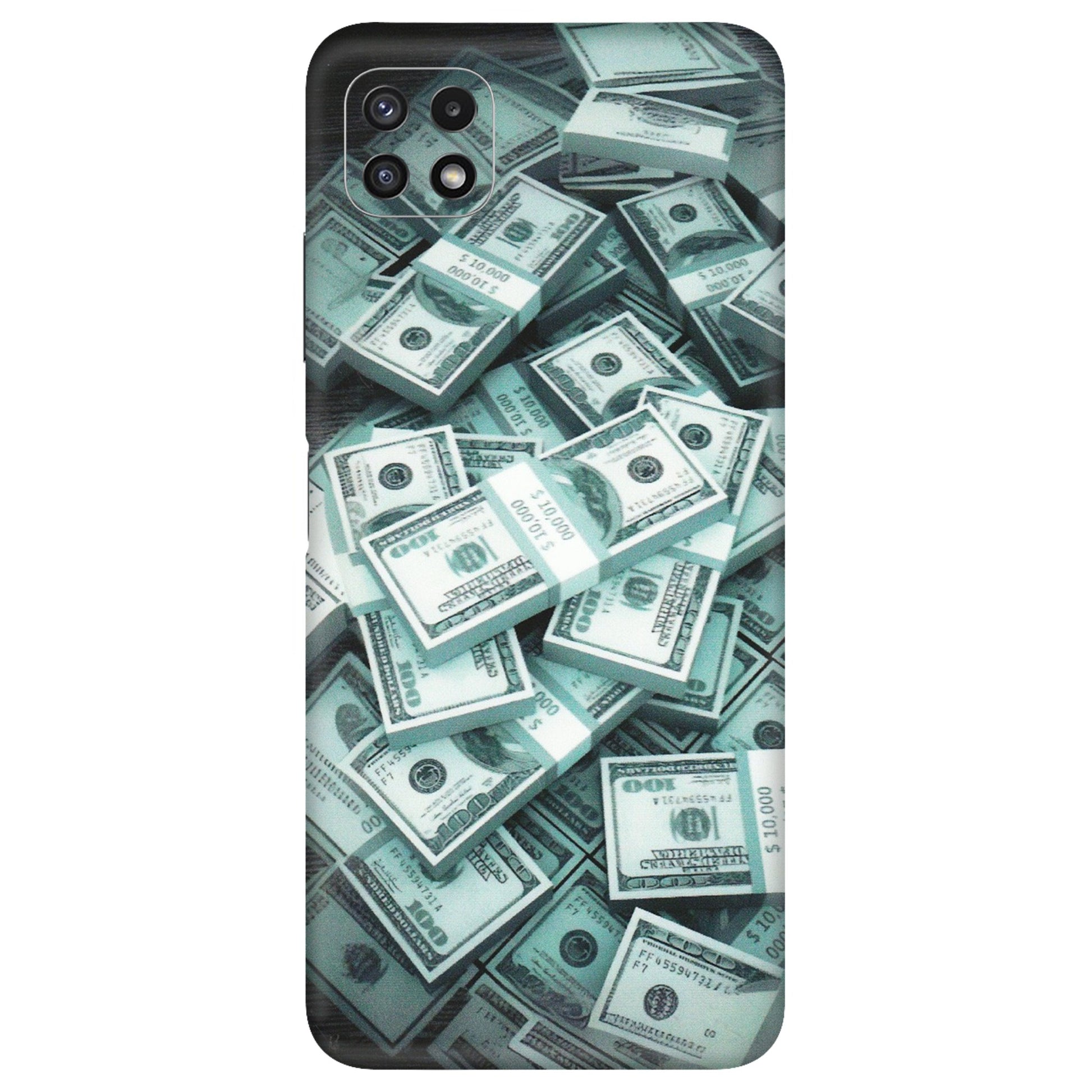 Samsung A/S Series Phone Skins (All Models) - Hundred Dollar Bill - Matte Finish (M-162) Samsung Galaxy A22 (5G)