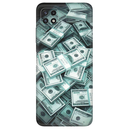 Samsung A/S Series Phone Skins (All Models) - Hundred Dollar Bill - Matte Finish (M-162) Samsung Galaxy A22 (5G)