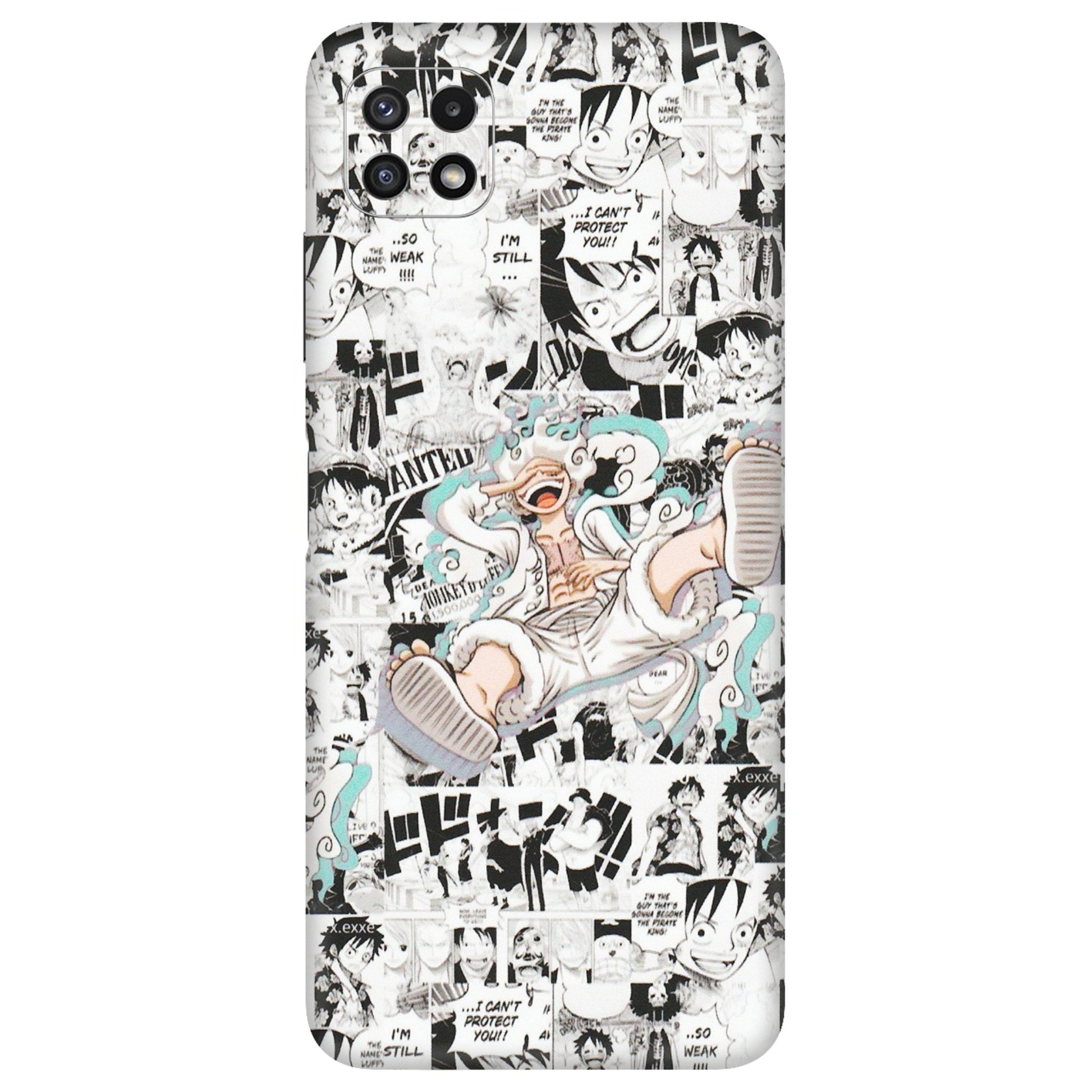Samsung A/S Series Phone Skins (All Models) - One Piece Comic - Matte Finish (M-168) Samsung Galaxy A22 (5G)
