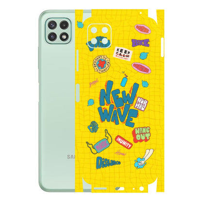 Samsung A/S Series Phone Skins (All Models) - New Wave Life - Matte Finish (M-17) Samsung Galaxy A22 (5G)