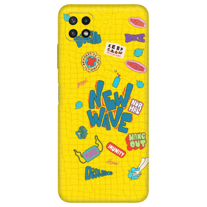 Samsung A/S Series Phone Skins (All Models) - New Wave Life - Matte Finish (M-17) Samsung Galaxy A22 (5G)