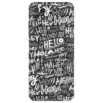 Samsung A/S Series Phone Skins (All Models) - Hi Hello Doodles - Matte Finish (M-25) Samsung Galaxy A22 (5G)