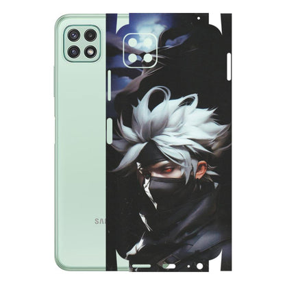 Samsung A/S Series Phone Skins (All Models) - Ash & Pikachu - Matte Finish (M-26) Samsung Galaxy A22 (5G)