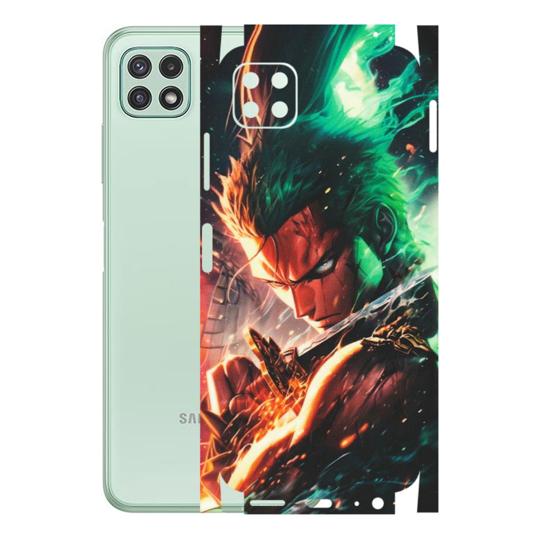 Samsung A/S Series Phone Skins (All Models) - Anime Gojo Sword - Matte Finish (M-32) Samsung Galaxy A22 (5G)