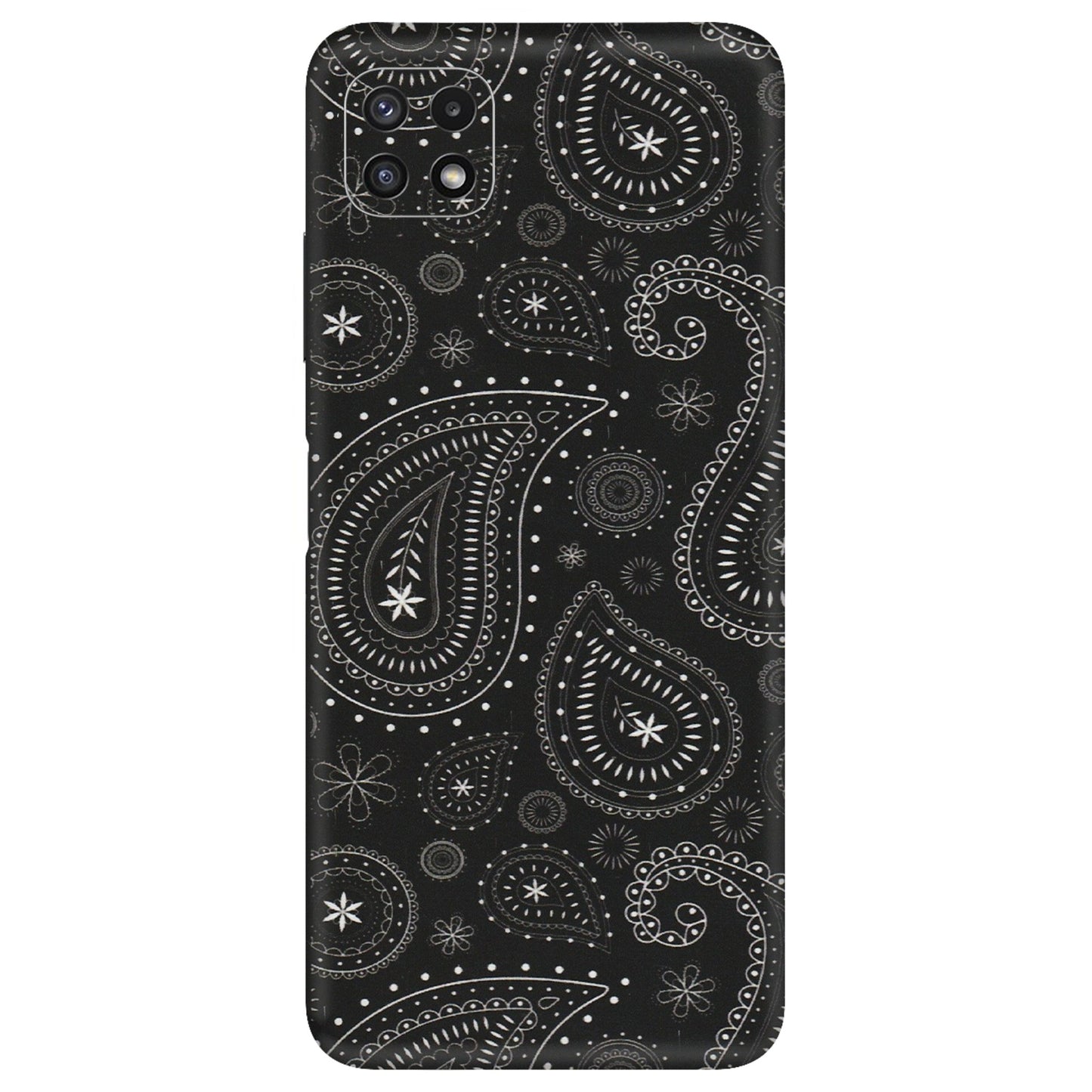 Samsung A/S Series Phone Skins (All Models) - Black Sober Kerry - Matte Finish (M-37) Samsung Galaxy A22 (5G)