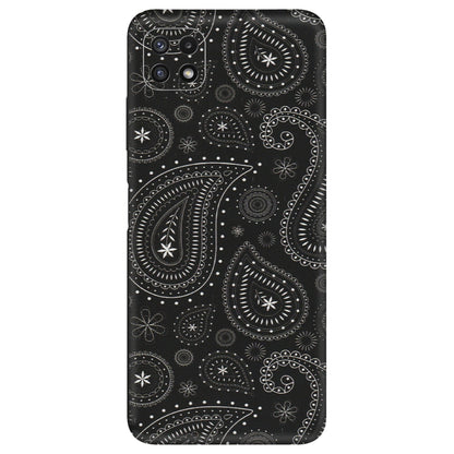 Samsung A/S Series Phone Skins (All Models) - Black Sober Kerry - Matte Finish (M-37) Samsung Galaxy A22 (5G)