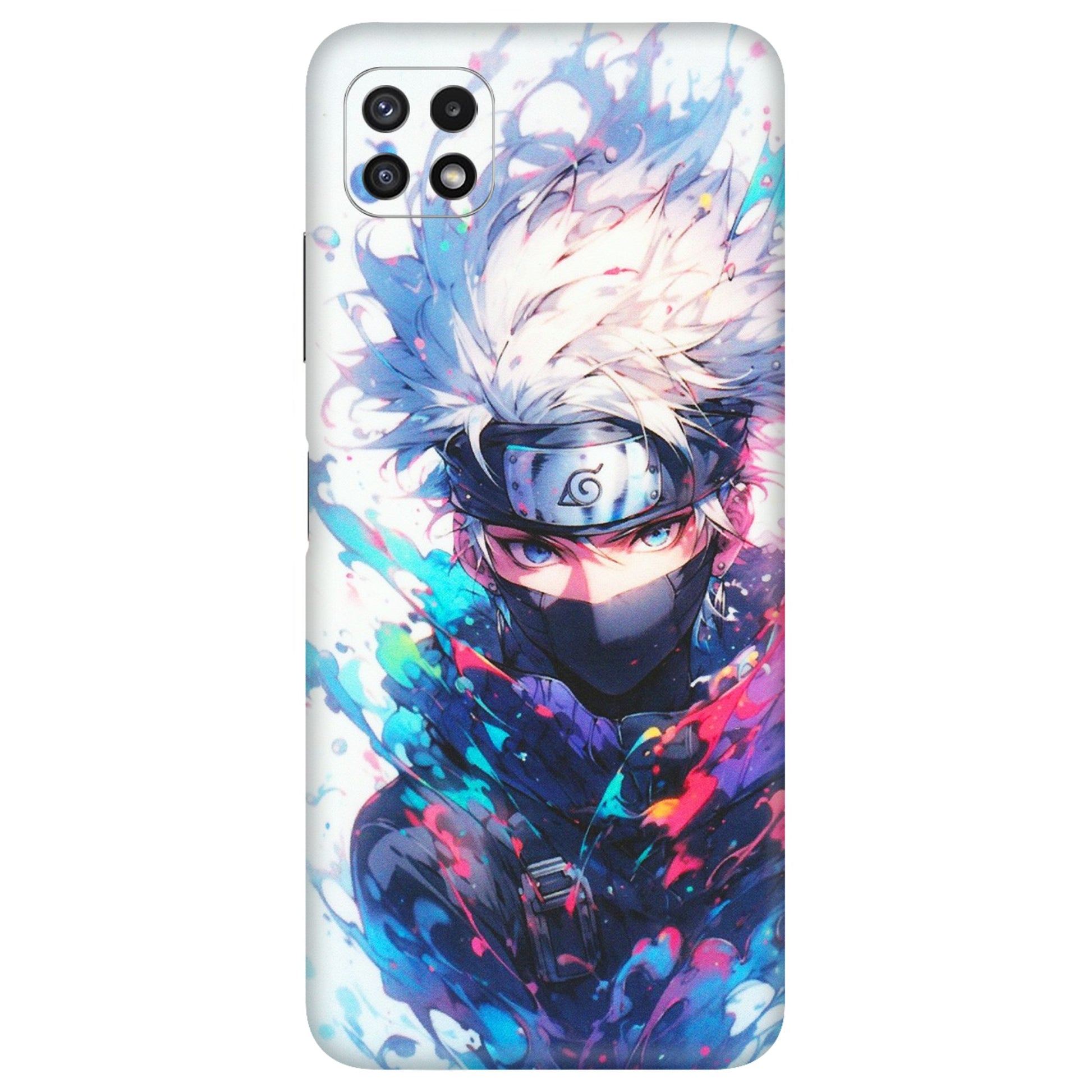 Samsung A/S Series Phone Skins (All Models) - Naruto Face Mask - Matte Finish (M-03) Samsung Galaxy A22 (5G)