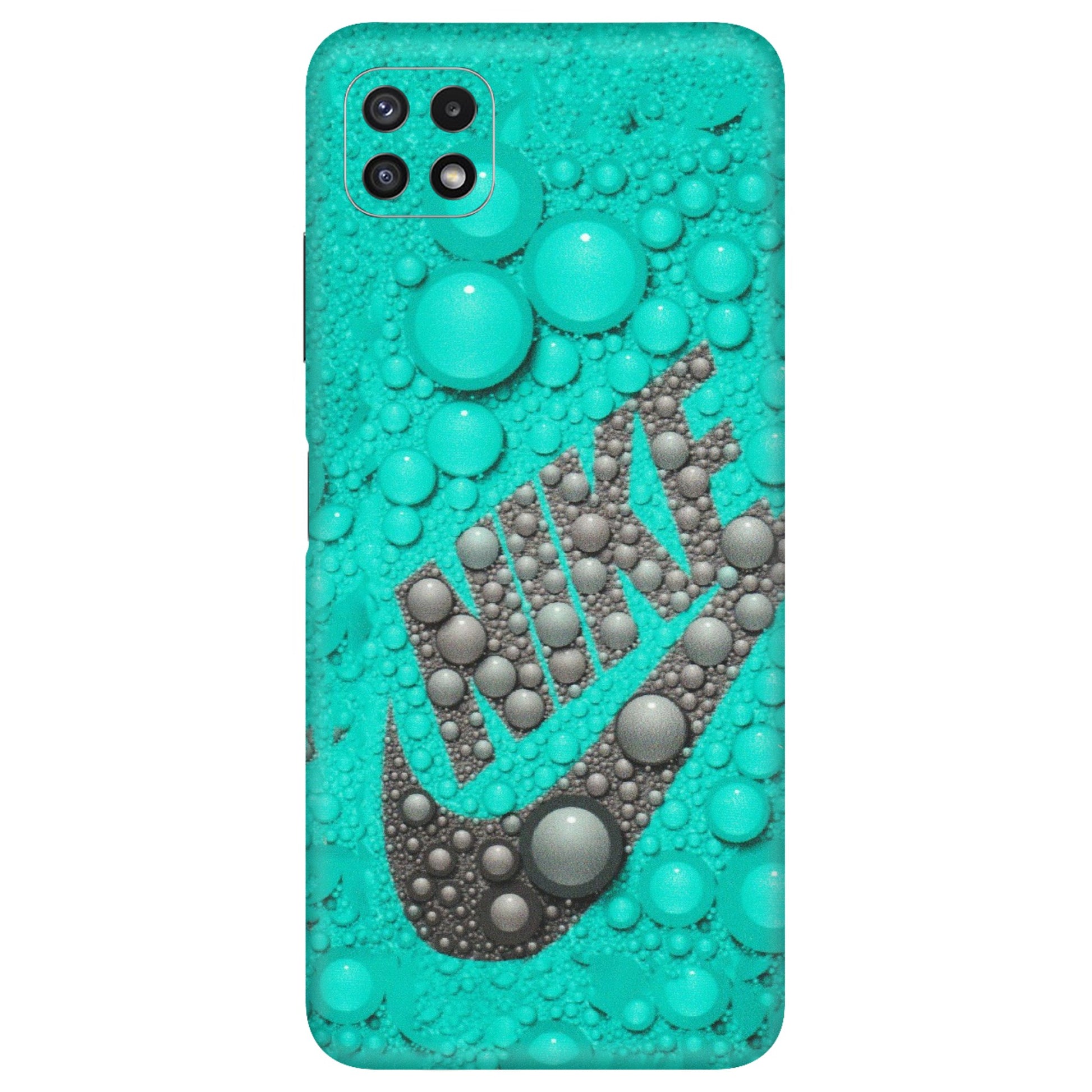 Samsung A/S Series Phone Skins (All Models) - Shoe Brand Bubbles - Matte Finish (M-42) Samsung Galaxy A22 (5G)