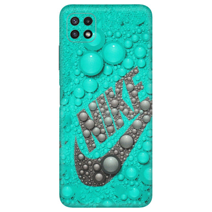 Samsung A/S Series Phone Skins (All Models) - Shoe Brand Bubbles - Matte Finish (M-42) Samsung Galaxy A22 (5G)