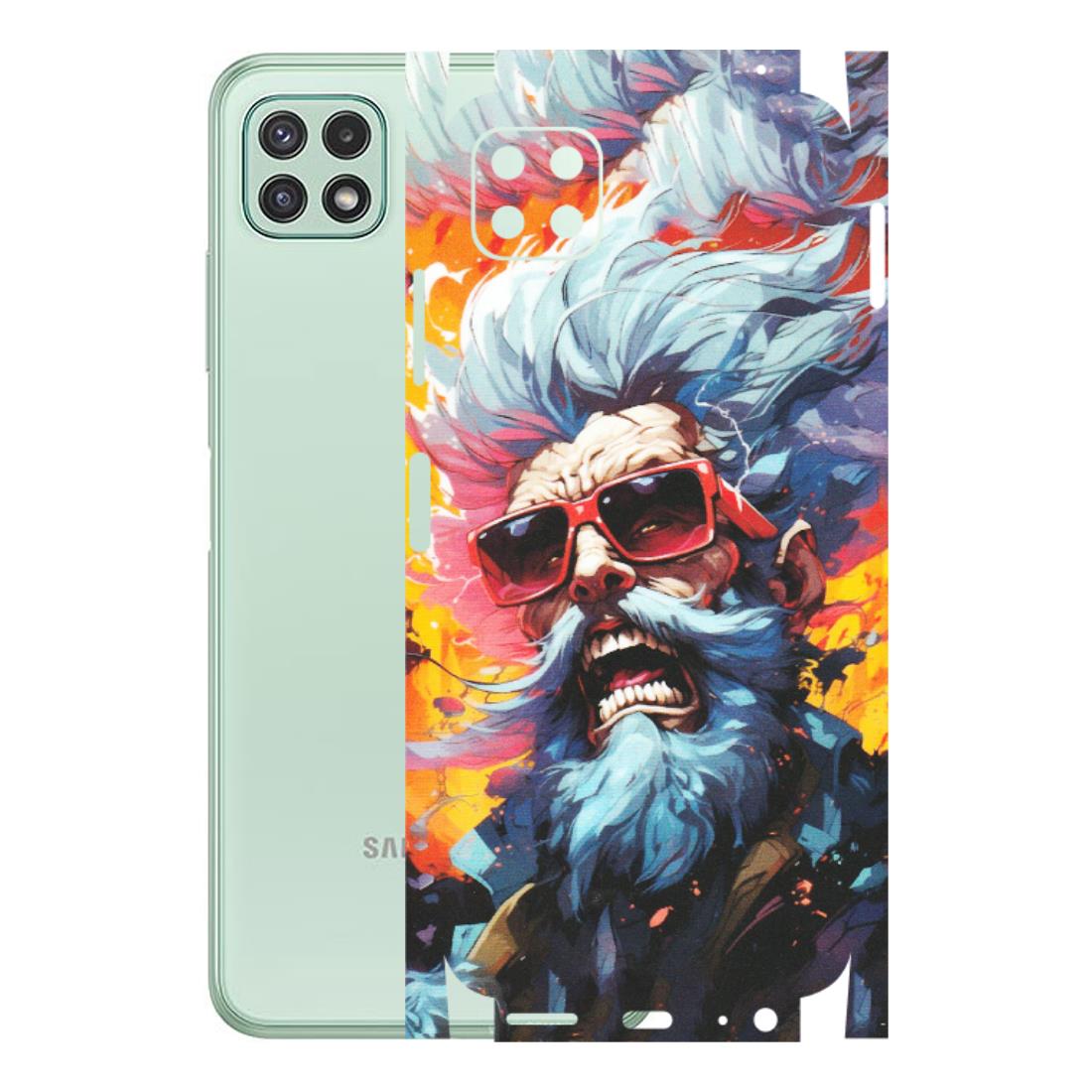 Samsung A/S Series Phone Skins (All Models) - Daddy Cool Character - Matte Finish (M-43) Samsung Galaxy A22 (5G)
