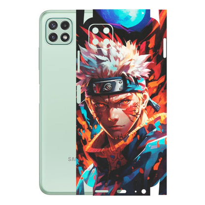 Samsung A/S Series Phone Skins (All Models) - Anime Ferocious Character - Matte Finish (M-44) Samsung Galaxy A22 (5G)